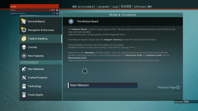 Don’t know where to find a mission board? Guess what! The game will tell you.